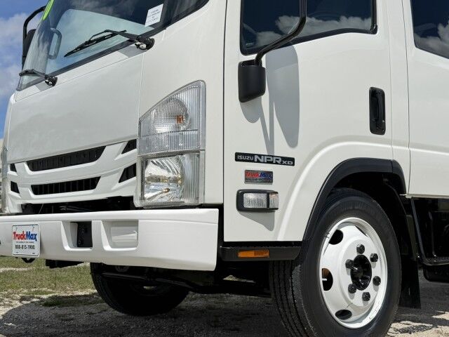 2020 Isuzu NPR-XD Crew Cab 14' Aluminum Landscape Dump Truck Homestead FL