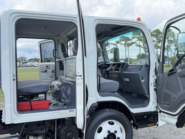 2020 Isuzu NPR-XD Crew Cab 14' Aluminum Landscape Dump Truck Homestead FL