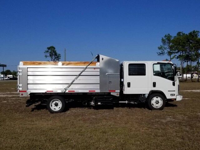 2020 Isuzu NPR-XD Crew Cab 14&apos; BABCO Landscape Dump Truck (Diesel) Homestead FL