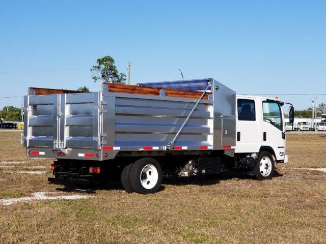 2020 Isuzu NPR-XD Crew Cab 14&apos; BABCO Landscape Dump Truck (Diesel) Homestead FL