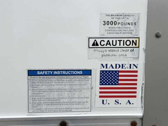 2020 Isuzu NQR 16' Refrigerated Truck with 3,300 lbs. Rail Gate Homestead FL