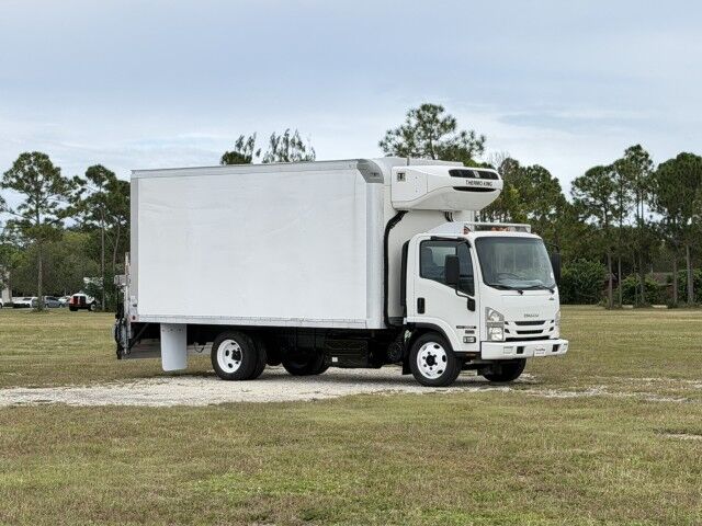 2020 Isuzu NQR 16' Refrigerated Truck with 3,300 lbs. Rail Gate
