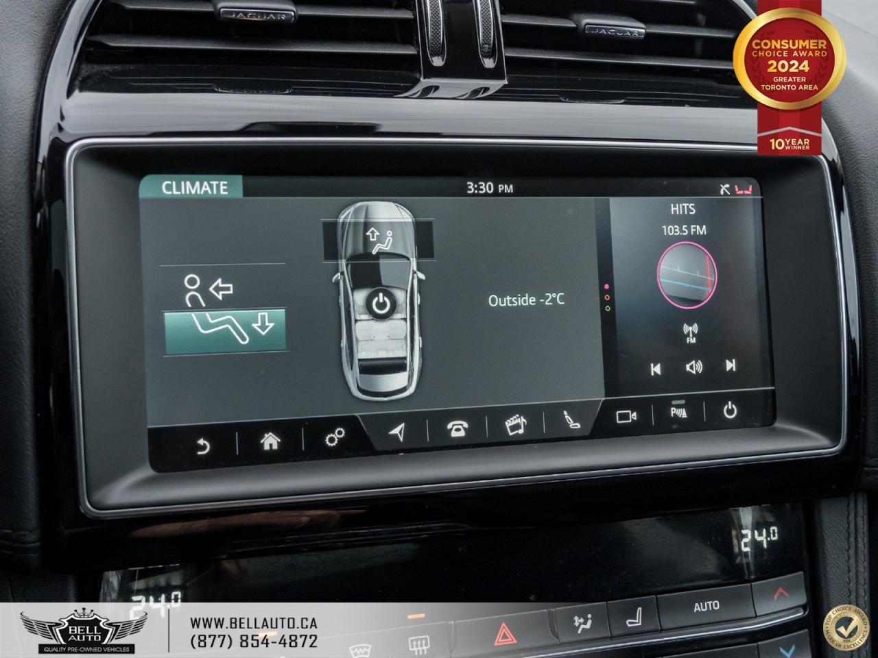 2020 Jaguar F-PACE 30T AWD Prestige | NAVI | PANO | BACKUPCAM | B.SPOT | MERIDIANSOUND | SERVICERECORD | NOACCIDENT Toronto ON
