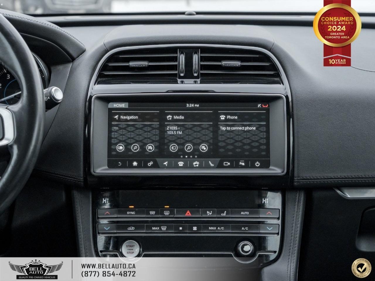 2020 Jaguar F-PACE 30T AWD Prestige | NAVI | PANO | BACKUPCAM | B.SPOT | MERIDIANSOUND | SERVICERECORD | NOACCIDENT Toronto ON