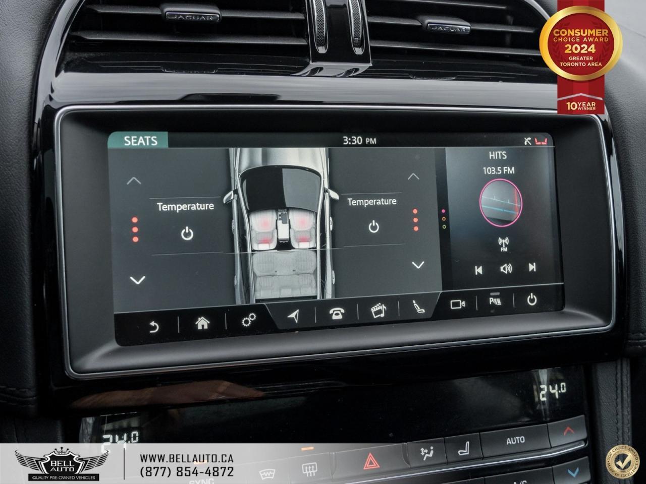 2020 Jaguar F-PACE 30T Prestige | NAVI | PANO | B.CAM | B.SPOT | MERIDIAN | NOACCIDENT Toronto ON