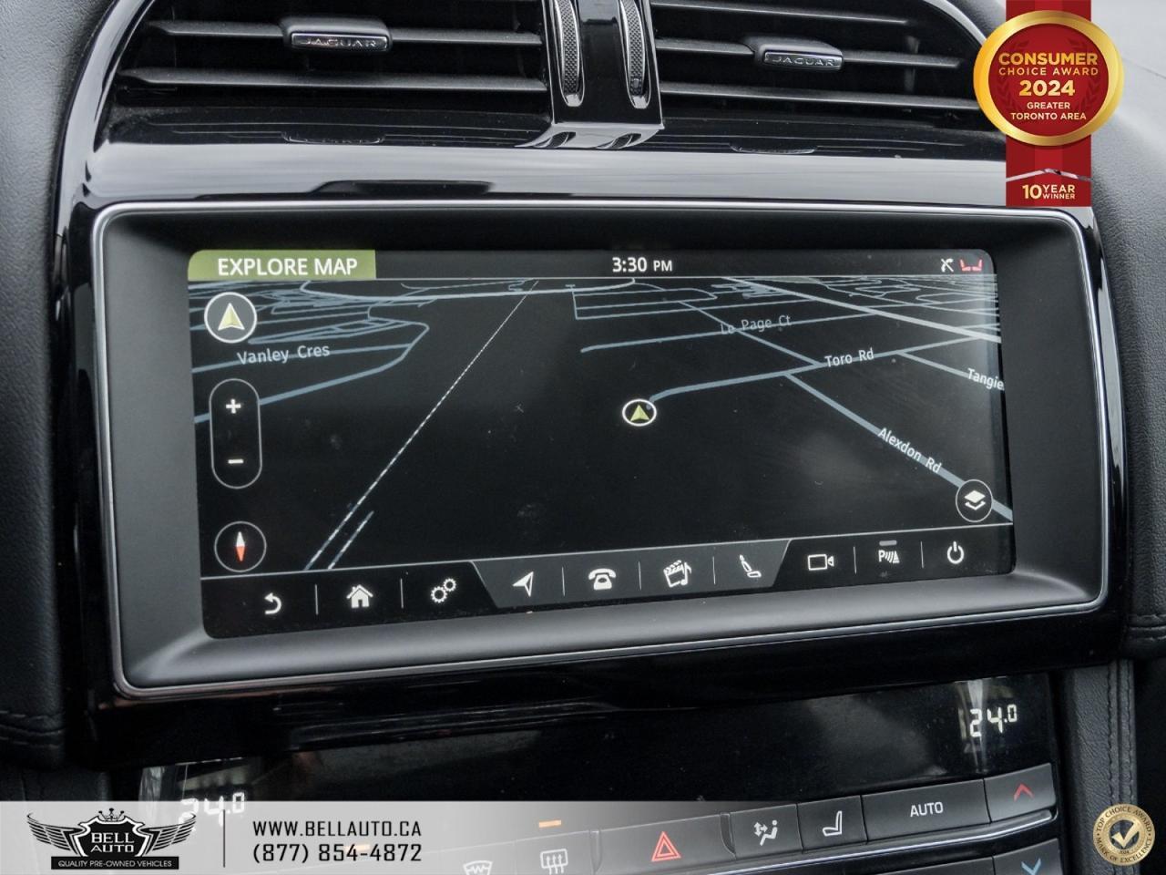 2020 Jaguar F-PACE 30T Prestige | NAVI | PANO | B.CAM | B.SPOT | MERIDIAN | NOACCIDENT Toronto ON