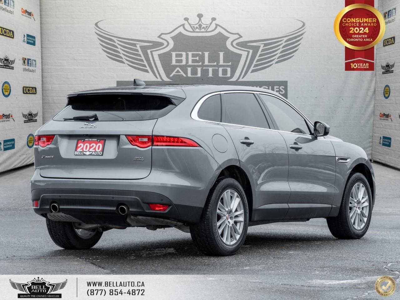 2020 Jaguar F-PACE 30T Prestige | NAVI | PANO | B.CAM | B.SPOT | MERIDIAN | NOACCIDENT Toronto ON