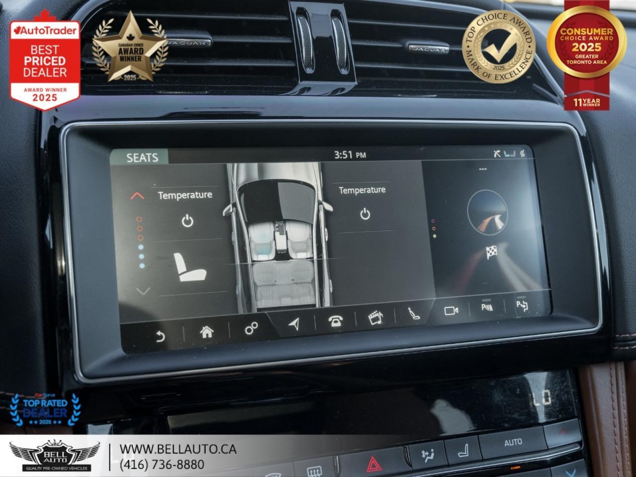 2020 Jaguar F-PACE SVR | PANO | B.SPOT | B.CAM | MMRY & PWR LTHR | NOACCIDENT Toronto ON