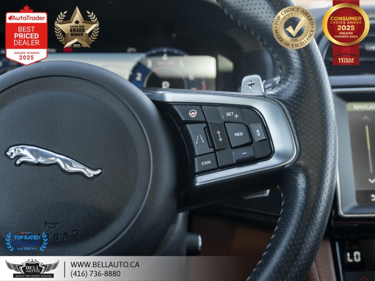 2020 Jaguar F-PACE SVR NAVI B.CAM PANO MERIDIAN NOACCIDENT Toronto ON