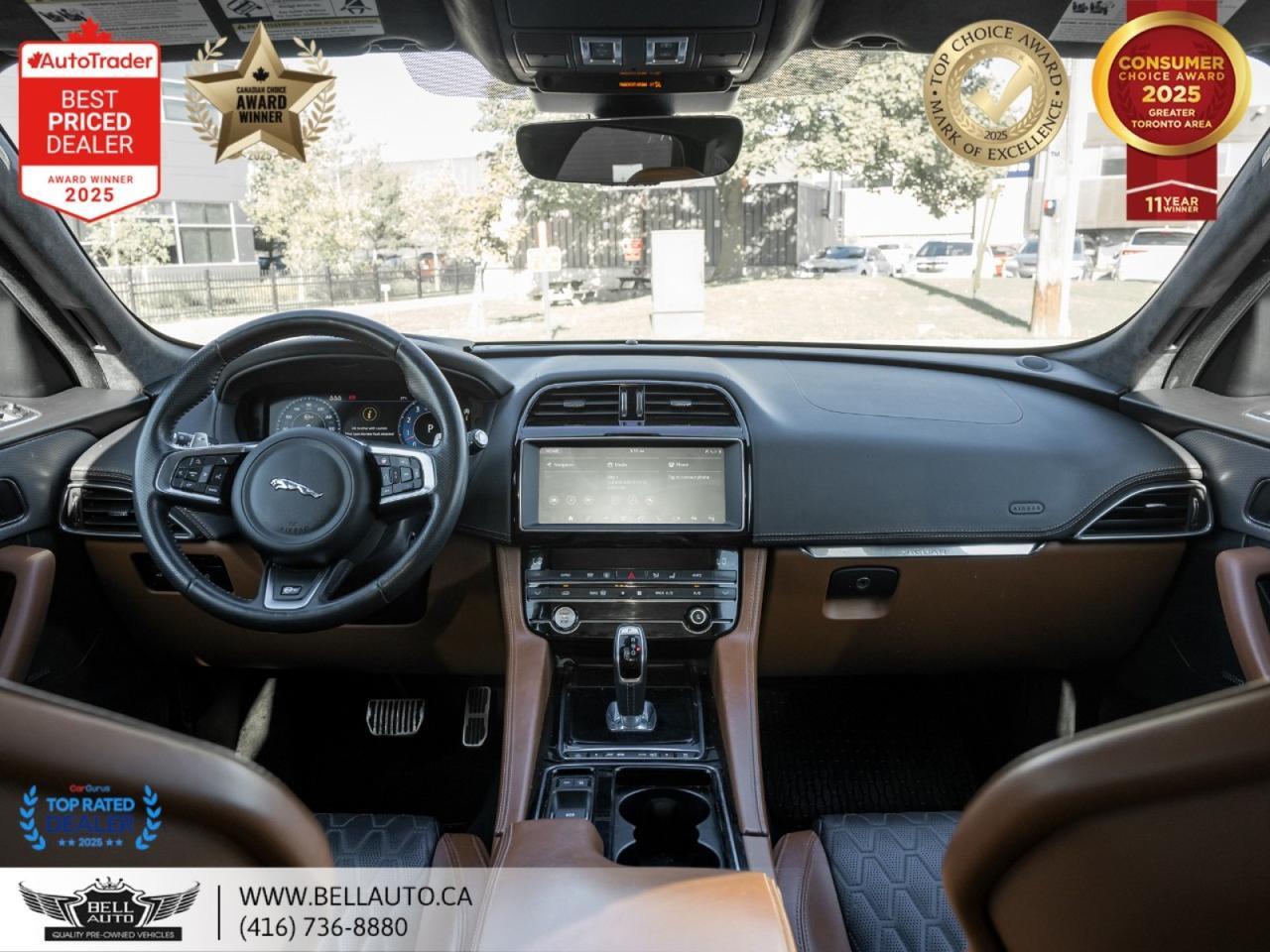 2020 Jaguar F-PACE SVR NAVI B.CAM PANO MERIDIAN NOACCIDENT Toronto ON