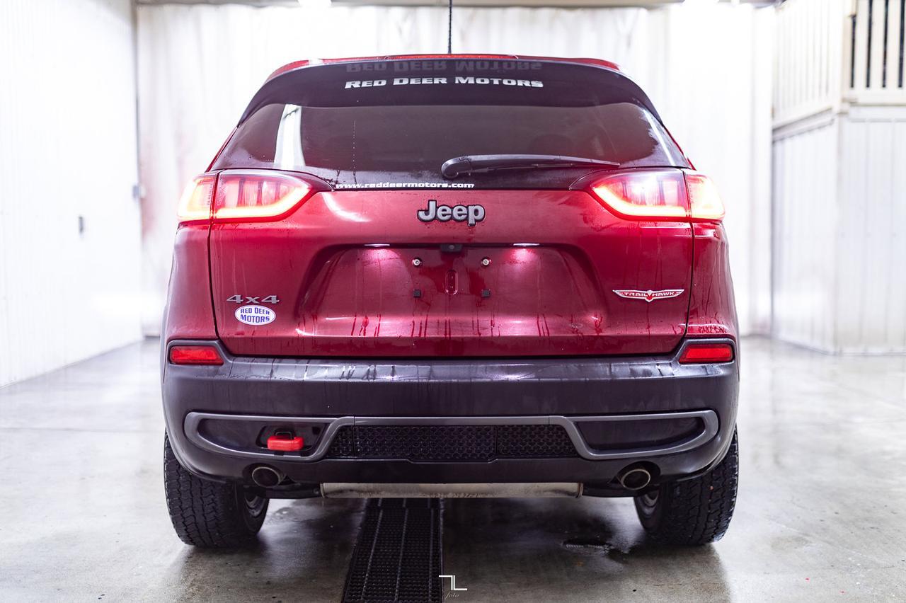 2020 Jeep Cherokee 4x4 Trailhawk Leather BCam Red Deer AB