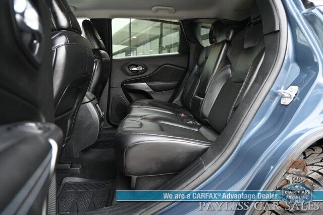 2020 Jeep Cherokee Latitude Plus / 4X4 / 2-Way Compustar Auto Start / Power Leather Trimmed Seats / Blind Spot Alert / Apple CarPlay & Android Auto / USB Input / Back Up Camera / Cruise Control / New Tires / Only 62k Miles Anchorage AK