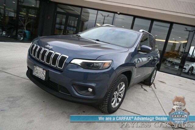 2020 Jeep Cherokee Latitude Plus / 4X4 / 2-Way Compustar Auto Start / Power Leather Trimmed Seats / Blind Spot Alert / Apple CarPlay & Android Auto / USB Input / Back Up Camera / Cruise Control / New Tires / Only 62k Miles Anchorage AK
