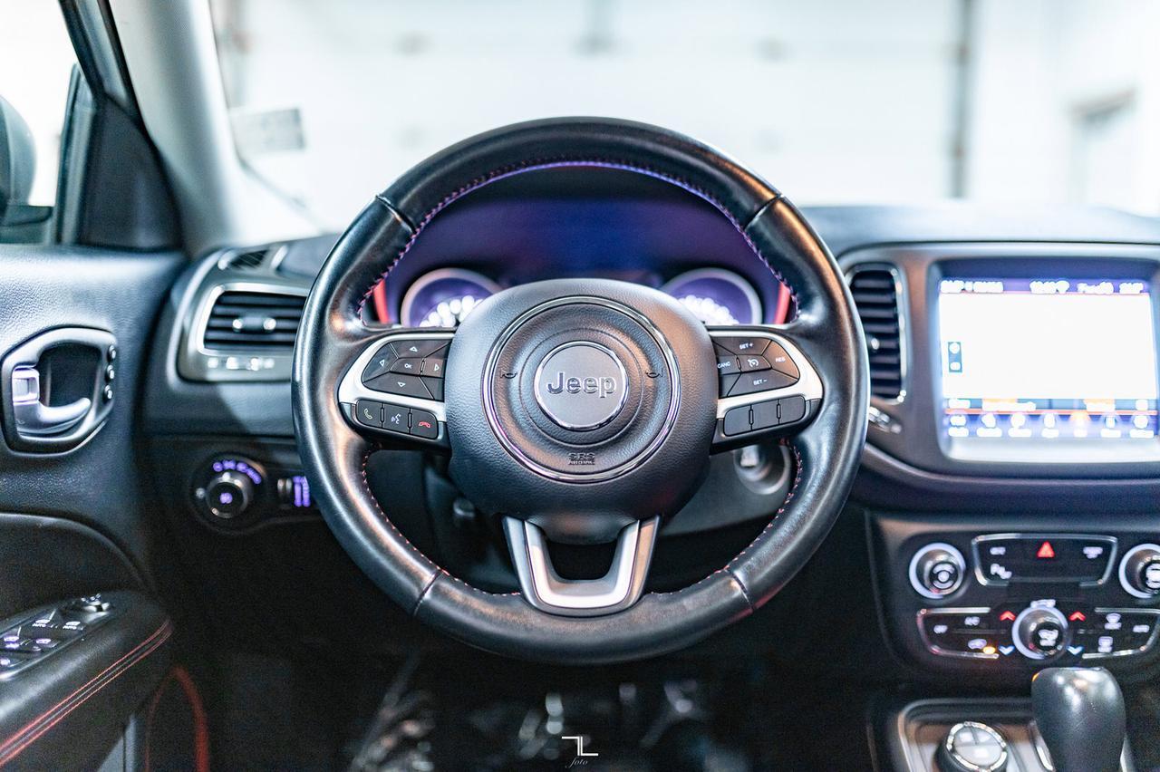 2020 Jeep Compass 4x4 Trailhawk Leather Roof Nav BCam Red Deer AB