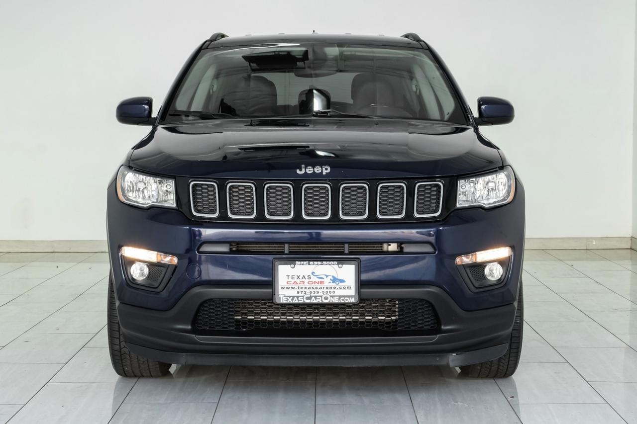 2020 Jeep Compass LATITUDE 4WD AUTOMATIC LEATHER/CLOTH SEATS KEYLESS START CRUISE CONTROL ALLOY WHEELS