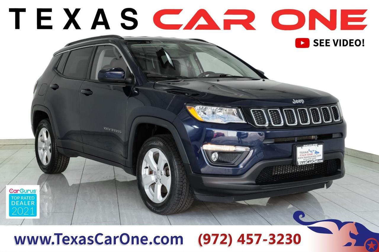 2020 Jeep Compass LATITUDE 4WD AUTOMATIC LEATHER/CLOTH SEATS KEYLESS START CRUISE CONTROL ALLOY WHEELS