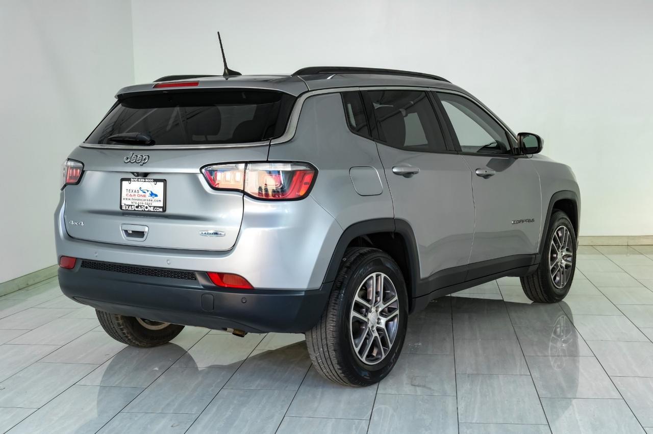 2020 Jeep Compass LATITUDE 4WD AUTOMATIC SUN AND SAFETY PKG BLIND SPOT PANORAMA RE Carrollton TX