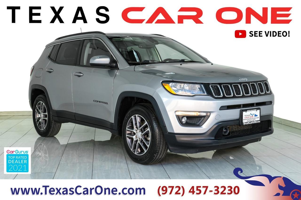 2020 Jeep Compass LATITUDE 4WD AUTOMATIC SUN AND SAFETY PKG BLIND SPOT PANORAMA RE