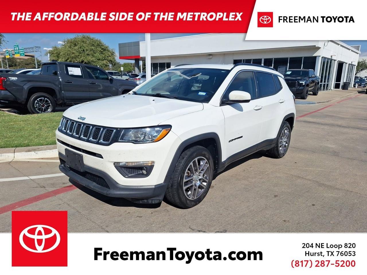2020 Jeep Compass Latitude w/Sun/Safety Pkg Hurst TX