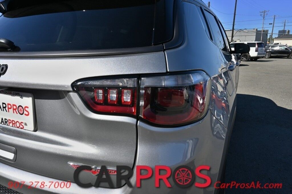 2020 Jeep Compass Trailhawk - 4X4 - Off Road Suspension - Premium Cloth / Leather Bucket Seats - Bluetooth - Apple & Google Play & Android Auto - Air Conditioning - Power Windows & Door Locks - Aluminum Wheels - Fog Lights Anchorage AK