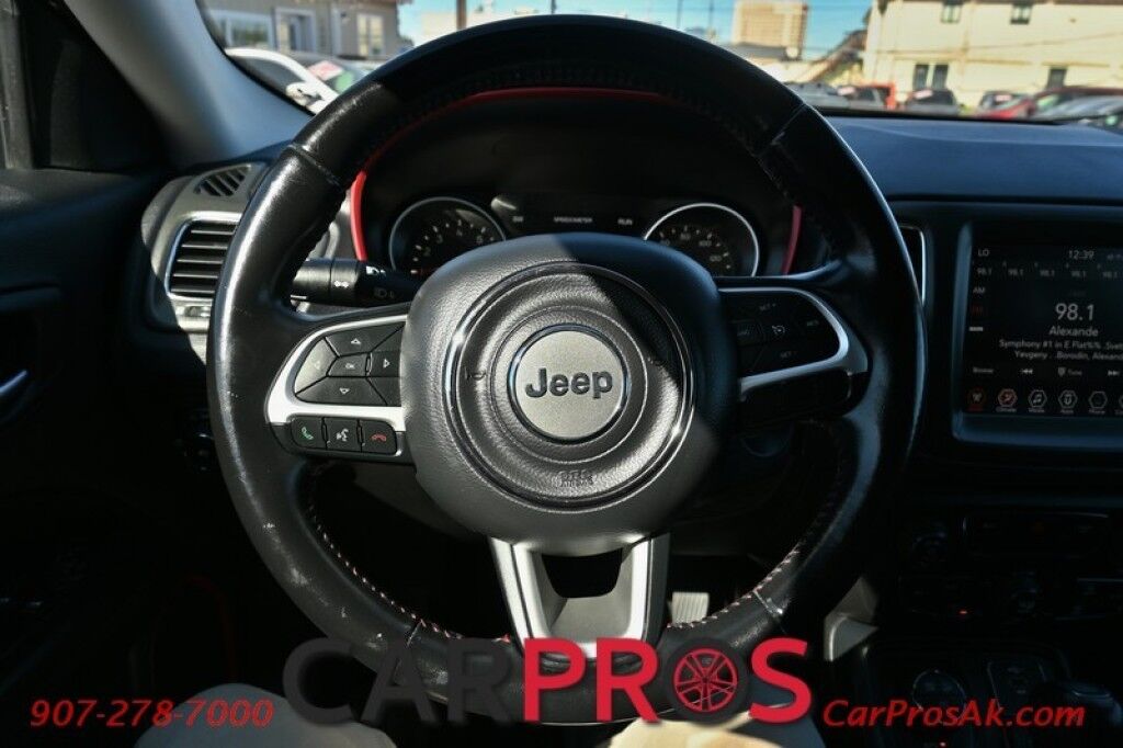 2020 Jeep Compass Trailhawk - 4X4 - Off Road Suspension - Premium Cloth / Leather&ndash;Trim Bucket Seats - Bluetooth With Apple &amp; Google Play &amp; Android Auto - Air Conditioning - Power Windows &amp; Door Locks - Aluminum Wheels - Fog Lights Anchorage AK
