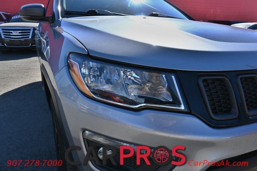 2020 Jeep Compass Trailhawk - 4X4 - Off Road Suspension - Premium Cloth / Leather&ndash;Trim Bucket Seats - Bluetooth With Apple &amp; Google Play &amp; Android Auto - Air Conditioning - Power Windows &amp; Door Locks - Aluminum Wheels - Fog Lights Anchorage AK