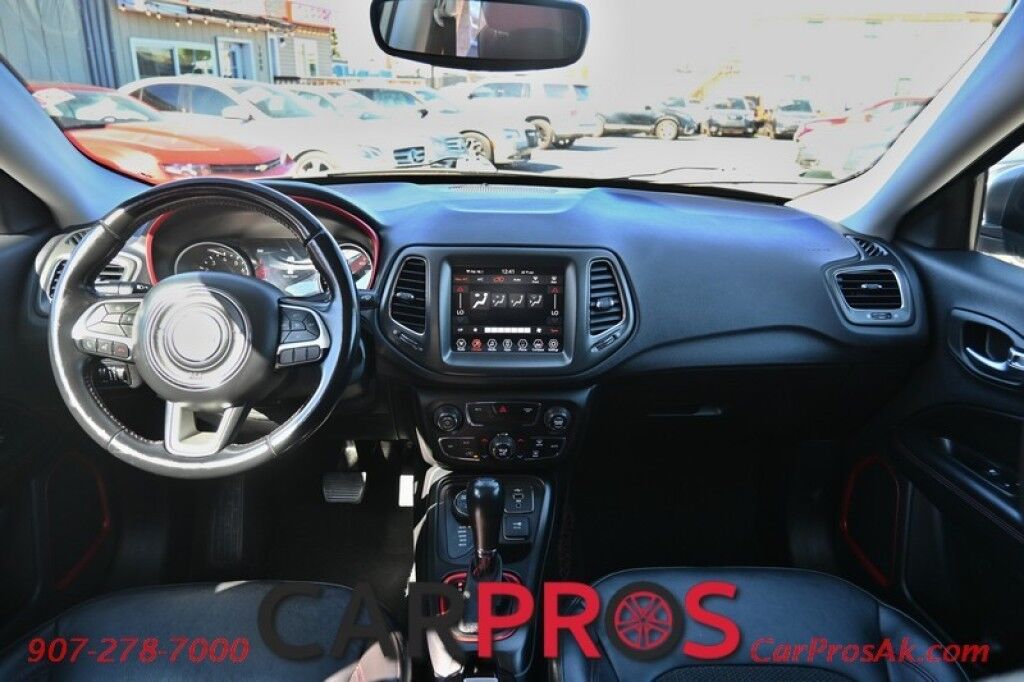 2020 Jeep Compass Trailhawk - 4X4 - Off Road Suspension - Premium Cloth / Leather&ndash;Trim Bucket Seats - Bluetooth With Apple &amp; Google Play &amp; Android Auto - Air Conditioning - Power Windows &amp; Door Locks - Aluminum Wheels - Fog Lights Anchorage AK