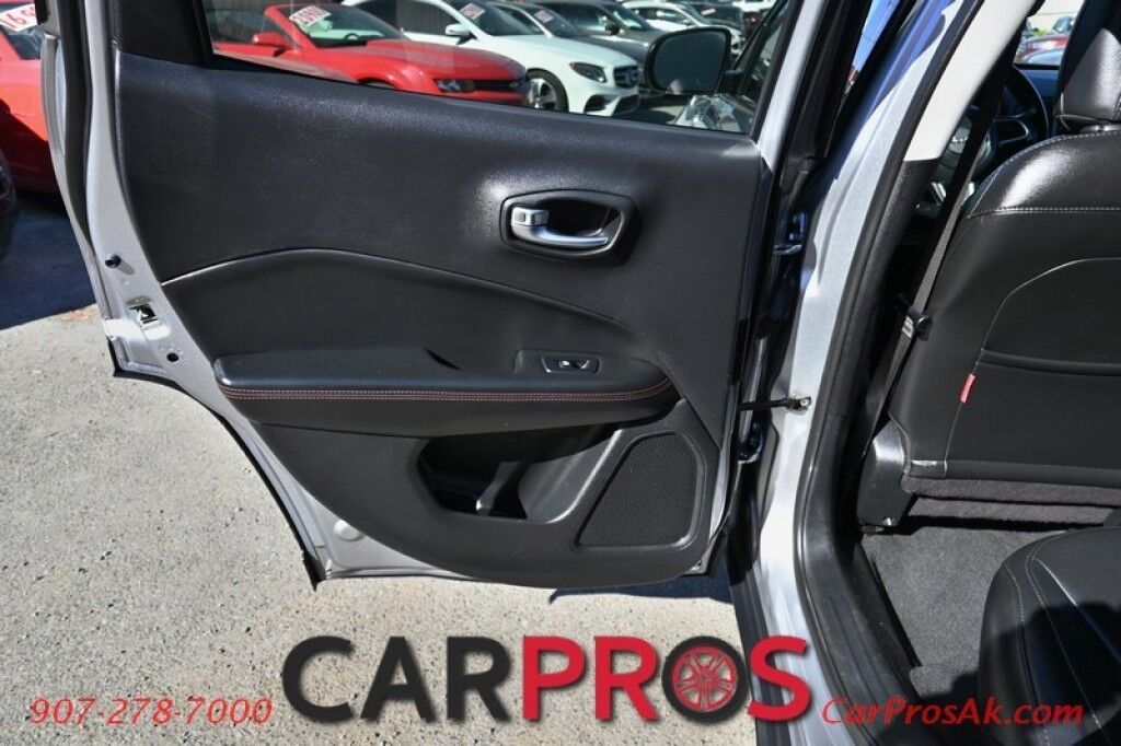 2020 Jeep Compass Trailhawk - 4X4 - Off Road Suspension - Premium Cloth / Leather&ndash;Trim Bucket Seats - Bluetooth With Apple &amp; Google Play &amp; Android Auto - Air Conditioning - Power Windows &amp; Door Locks - Aluminum Wheels - Fog Lights Anchorage AK