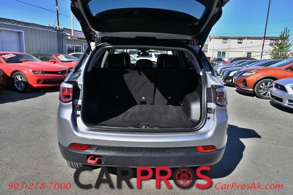 2020 Jeep Compass Trailhawk - 4X4 - Off Road Suspension - Premium Cloth / Leather&ndash;Trim Bucket Seats - Bluetooth With Apple &amp; Google Play &amp; Android Auto - Air Conditioning - Power Windows &amp; Door Locks - Aluminum Wheels - Fog Lights Anchorage AK