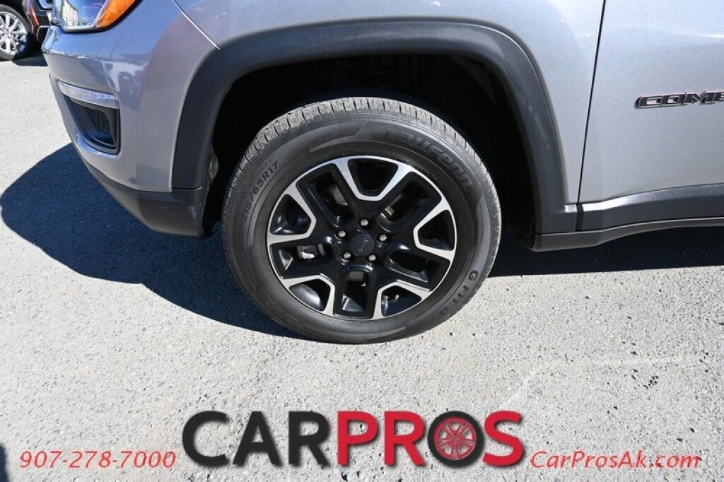 2020 Jeep Compass Trailhawk - 4X4 - Off Road Suspension - Premium Cloth / Leather&ndash;Trim Bucket Seats - Bluetooth With Apple &amp; Google Play &amp; Android Auto - Air Conditioning - Power Windows &amp; Door Locks - Aluminum Wheels - Fog Lights Anchorage AK