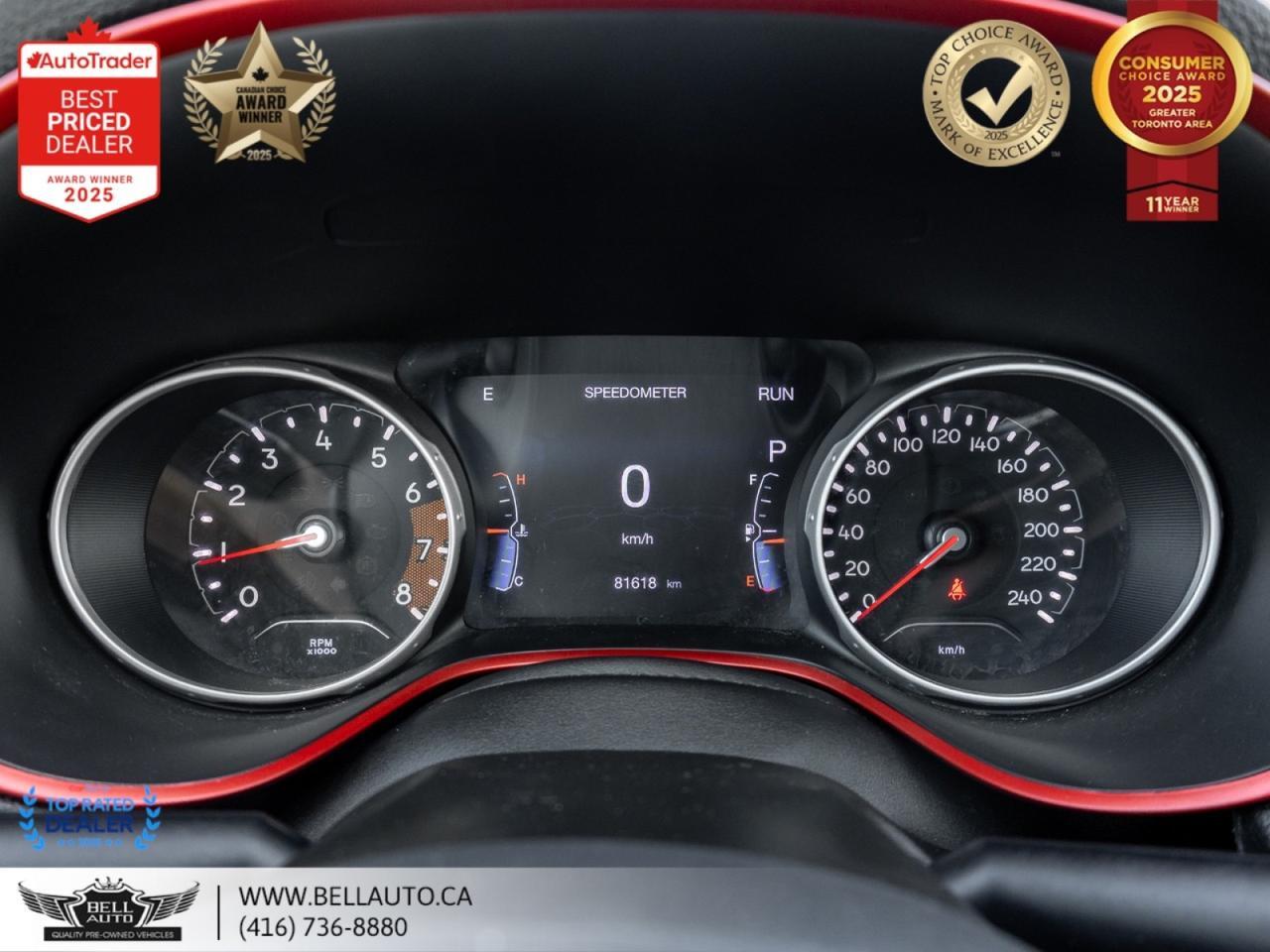 2020 Jeep Compass Trailhawk | 4WD | NAVI | B.CAM | DRVEMDS | LTHR | NOACCIDENT Toronto ON