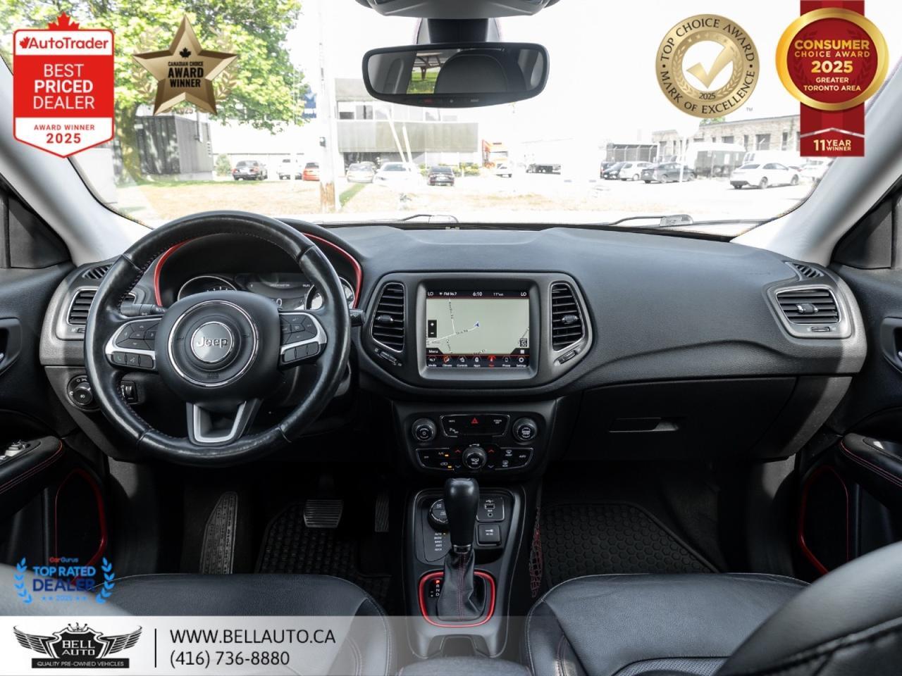 2020 Jeep Compass Trailhawk | 4WD | NAVI | B.CAM | DRVEMDS | LTHR | NOACCIDENT Toronto ON