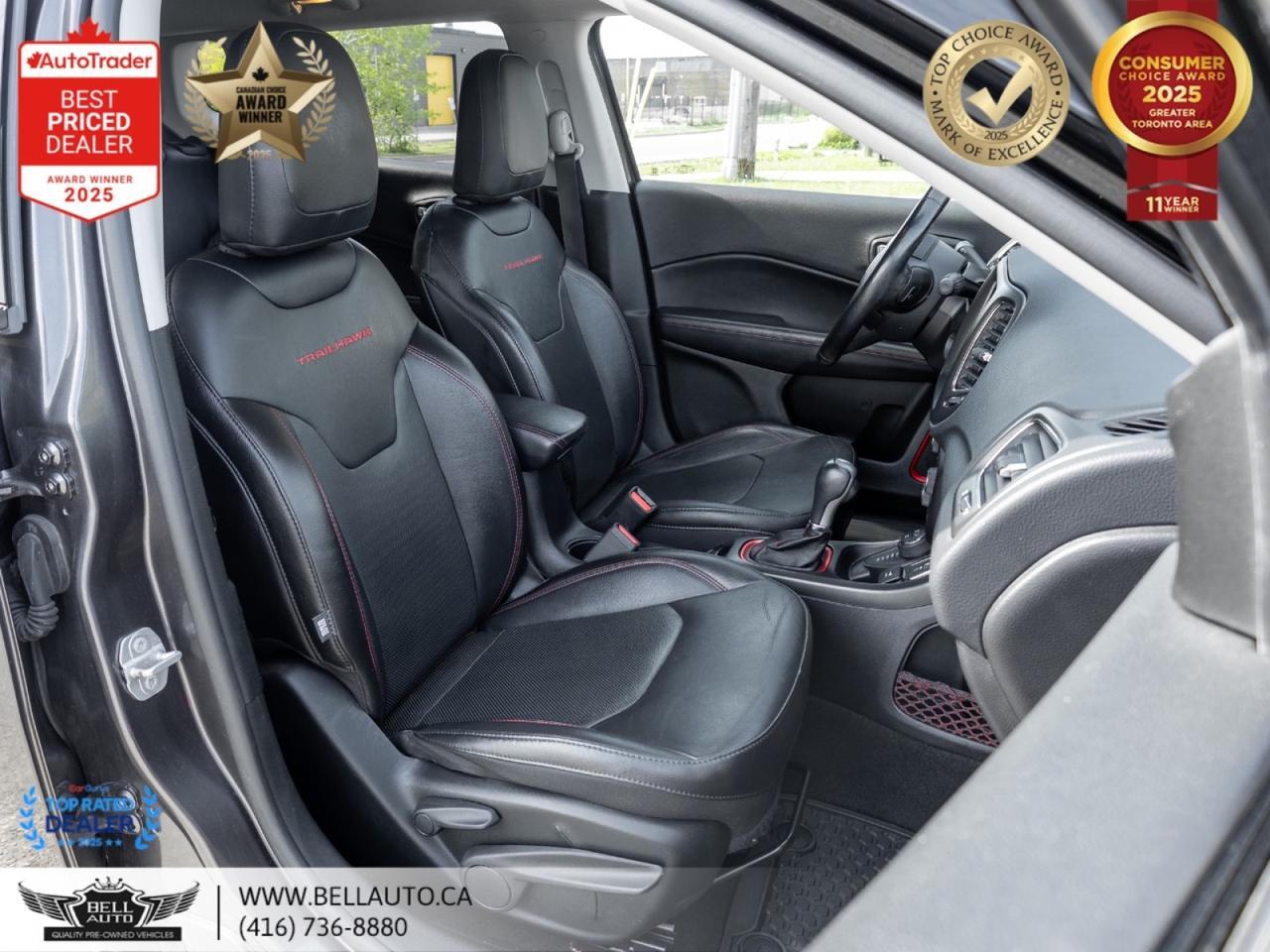 2020 Jeep Compass Trailhawk | 4WD | NAVI | B.CAM | DRVEMDS | LTHR | NOACCIDENT Toronto ON