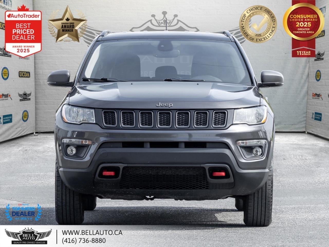 2020 Jeep Compass Trailhawk | 4WD | NAVI | B.CAM | DRVEMDS | LTHR | NOACCIDENT Toronto ON