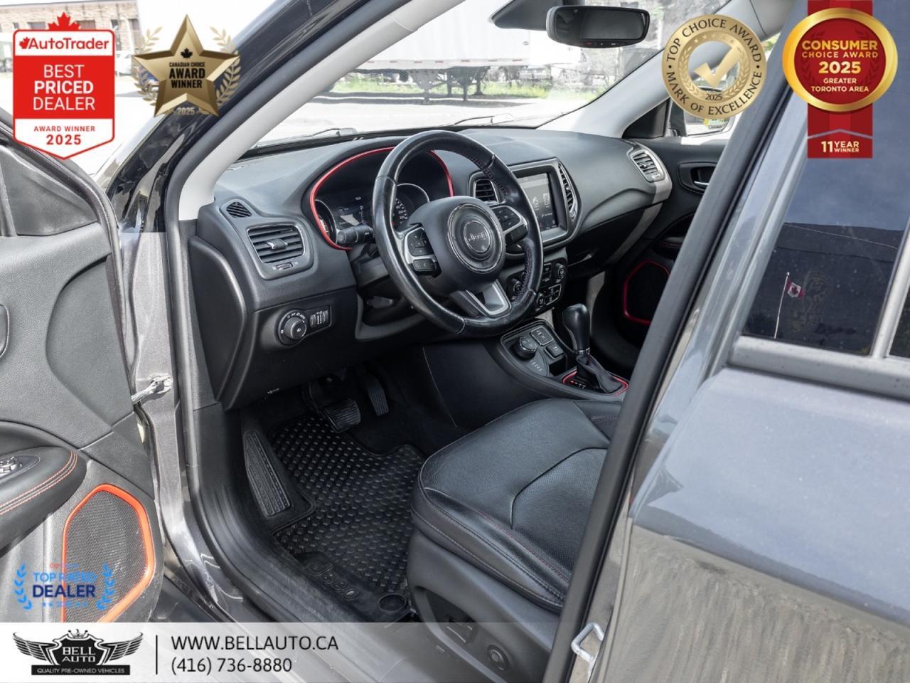 2020 Jeep Compass Trailhawk | 4WD | NAVI | B.CAM | DRVEMDS | LTHR | NOACCIDENT Toronto ON