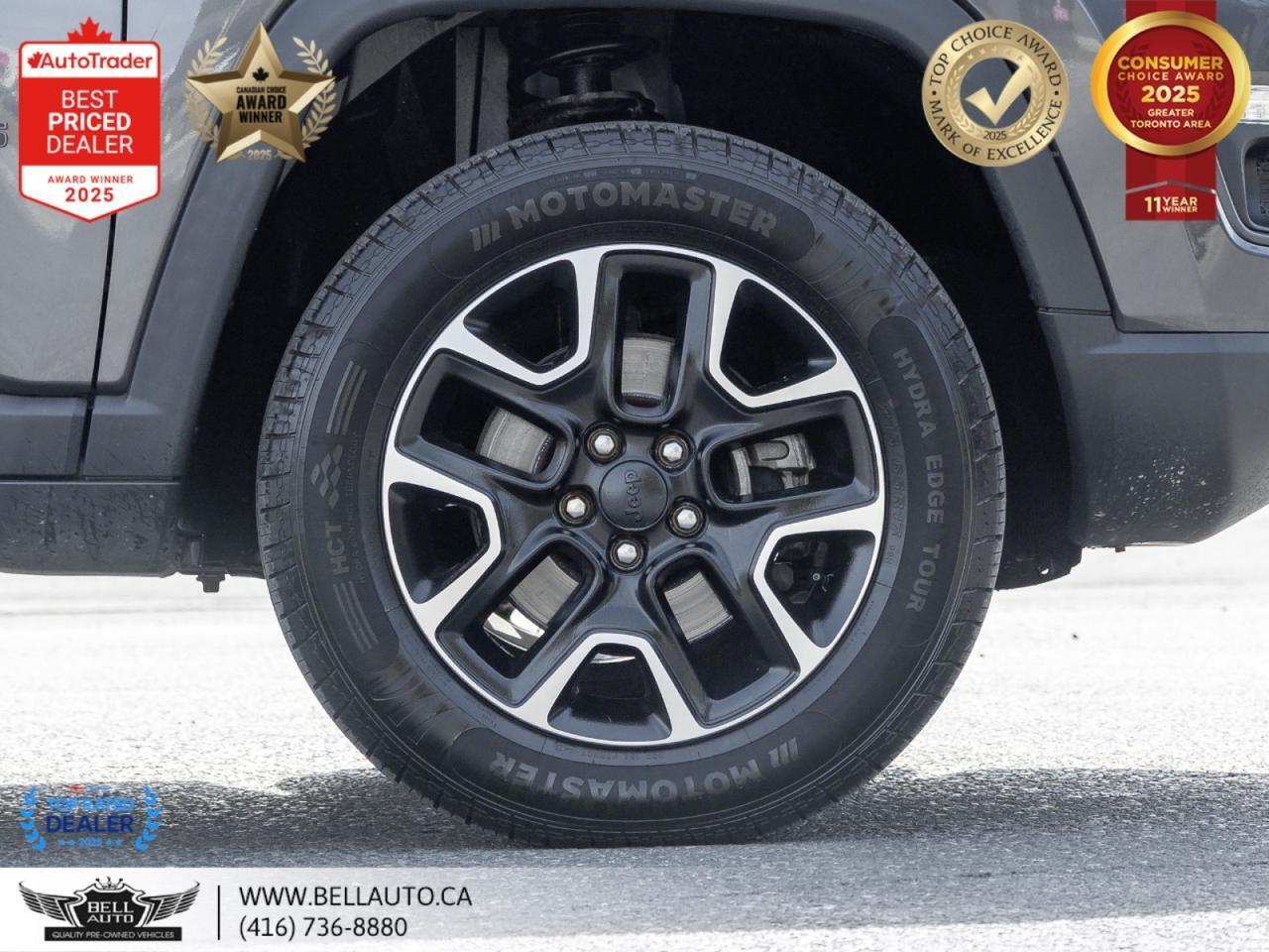 2020 Jeep Compass Trailhawk | 4WD | NAVI | B.CAM | DRVEMDS | LTHR | NOACCIDENT Toronto ON