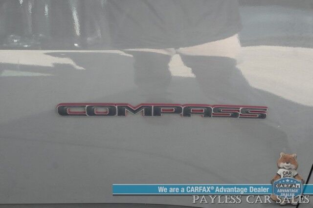 2020 Jeep Compass Trailhawk / 4X4 / Automatic / Premium Leather Trimmed Seats / Cruise Control / Apple CarPlay & Android Auto / Power Windows, Locks & Mirrors / Keyless Entry & Start / Back Up Cam / 30 MPG Anchorage AK