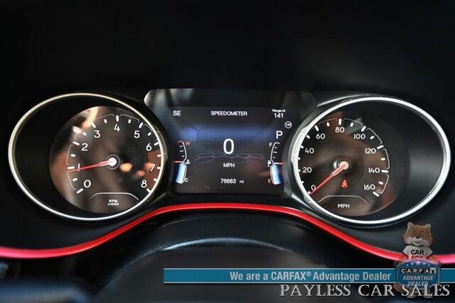 2020 Jeep Compass Trailhawk / 4X4 / Automatic / Premium Leather Trimmed Seats / Cruise Control / Apple CarPlay & Android Auto / Power Windows, Locks & Mirrors / Keyless Entry & Start / Back Up Cam / 30 MPG Anchorage AK