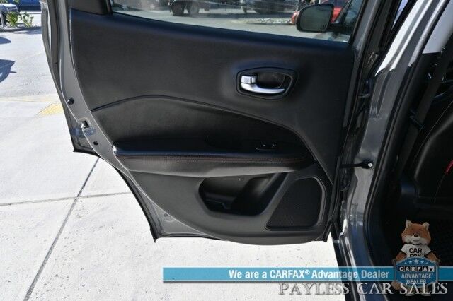 2020 Jeep Compass Trailhawk / 4X4 / Automatic / Premium Leather Trimmed Seats / Cruise Control / Apple CarPlay & Android Auto / Power Windows, Locks & Mirrors / Keyless Entry & Start / Back Up Cam / 30 MPG Anchorage AK