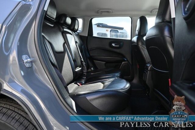 2020 Jeep Compass Trailhawk / 4X4 / Automatic / Premium Leather Trimmed Seats / Cruise Control / Apple CarPlay & Android Auto / Power Windows, Locks & Mirrors / Keyless Entry & Start / Back Up Cam / 30 MPG Anchorage AK