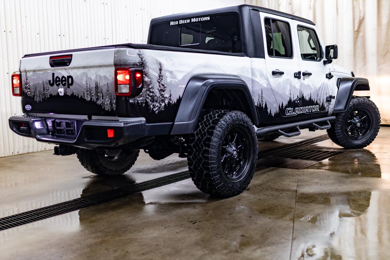 2020 Jeep Gladiator 4x4 Sport S Rocky Mountain Edition Winch BCam Red Deer AB