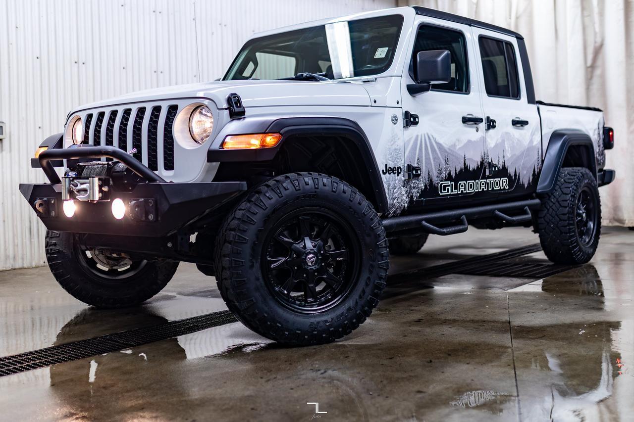 2020 Jeep Gladiator 4x4 Sport S Rocky Mountain Edition Winch BCam Red Deer AB