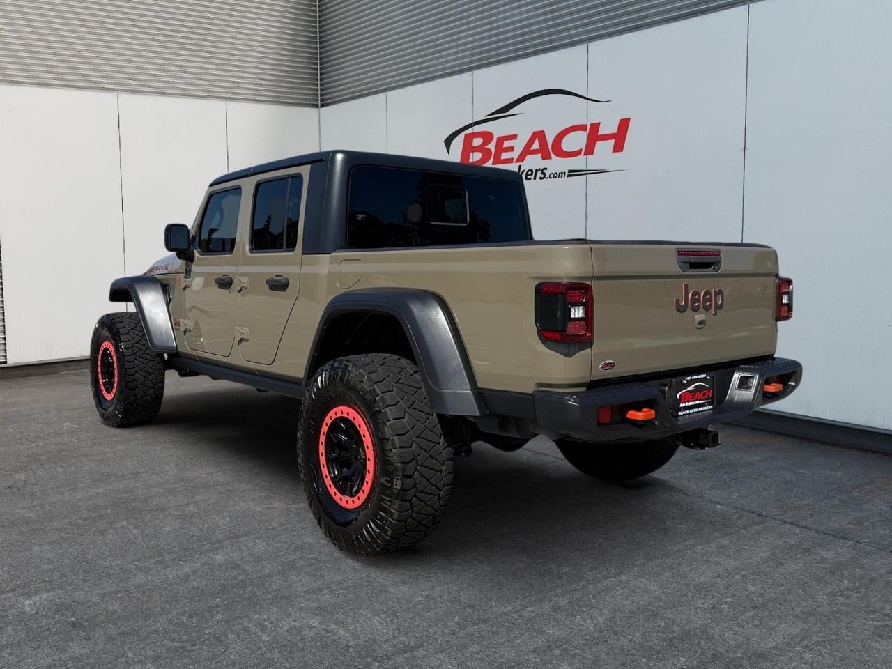 2020 Jeep Gladiator Mojave, TONNEAU COVER, TOW HOOKS, SLIDING REAR WINDOW, BACKUP CAMERA, APPLE CARPLAY/ANDROID AUTO, HEATED SEATS, HEATED STEERING WHEEL, LIFT KIT, 4X4, TOW PACKAGE, ALL WEATHER FLOOR MATS, LOW MILES, COME AND CHECK OUT THIS GLADITOR TODAY! Norfolk VA
