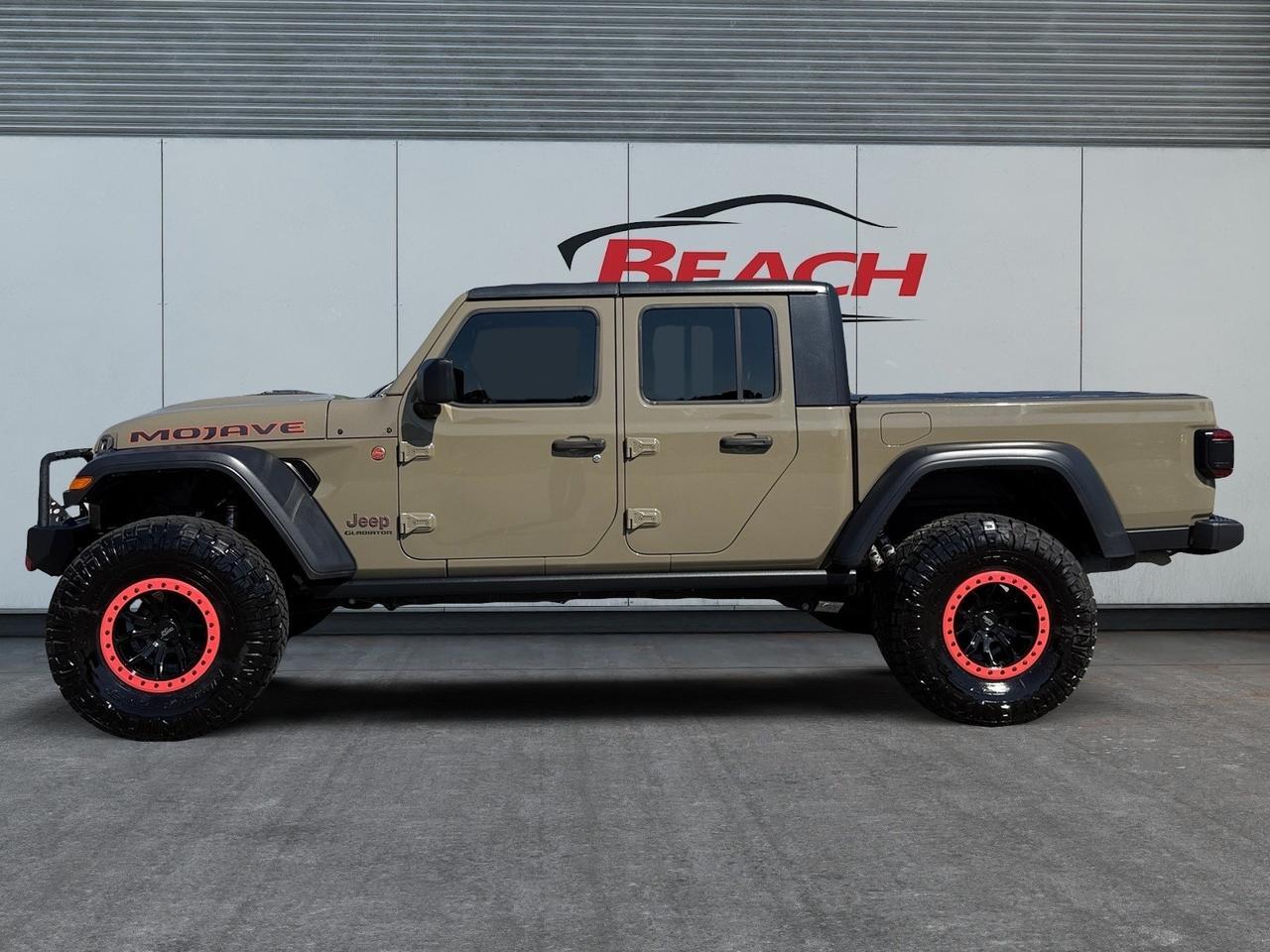 2020 Jeep Gladiator Mojave, TONNEAU COVER, TOW HOOKS, SLIDING REAR WINDOW, BACKUP CAMERA, APPLE CARPLAY/ANDROID AUTO, HEATED SEATS, HEATED STEERING WHEEL, LIFT KIT, 4X4, TOW PACKAGE, ALL WEATHER FLOOR MATS, LOW MILES, COME AND CHECK OUT THIS GLADITOR TODAY! Norfolk VA