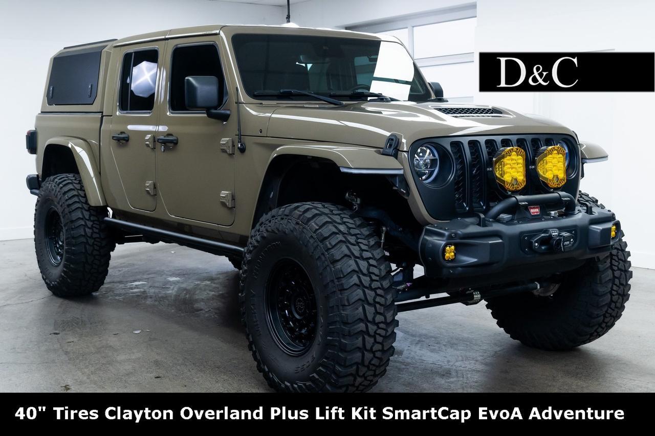 2020 Jeep Gladiator Rubicon 40&quot; Tires Clayton Overland Plus Lift Kit SmartCap Portland OR