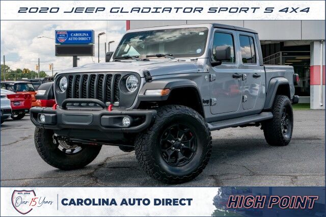 2020 Jeep Gladiator Sport S 4X4 / Hard Top / Convenience Group / FOX Shocks! High Point NC