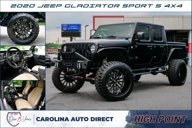 2020 Jeep Gladiator Sport S 4X4 / Wheels & Tires / UPGRADES! High Point NC