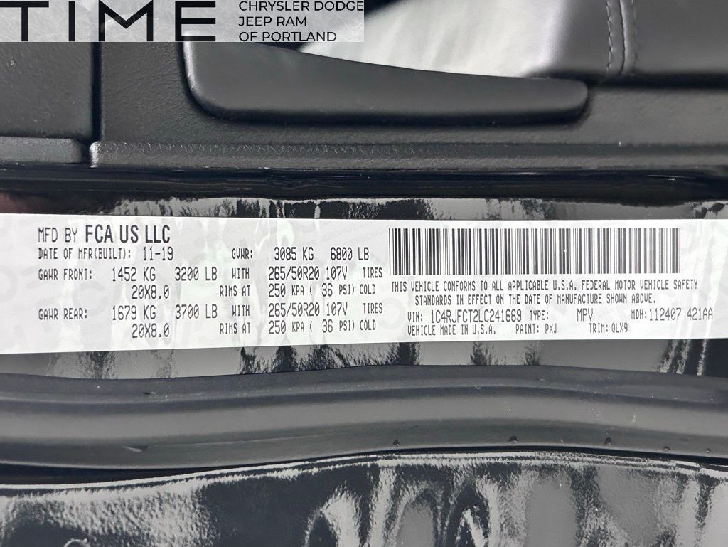 2020 Jeep Grand Cherokee High Altitude Portland OR