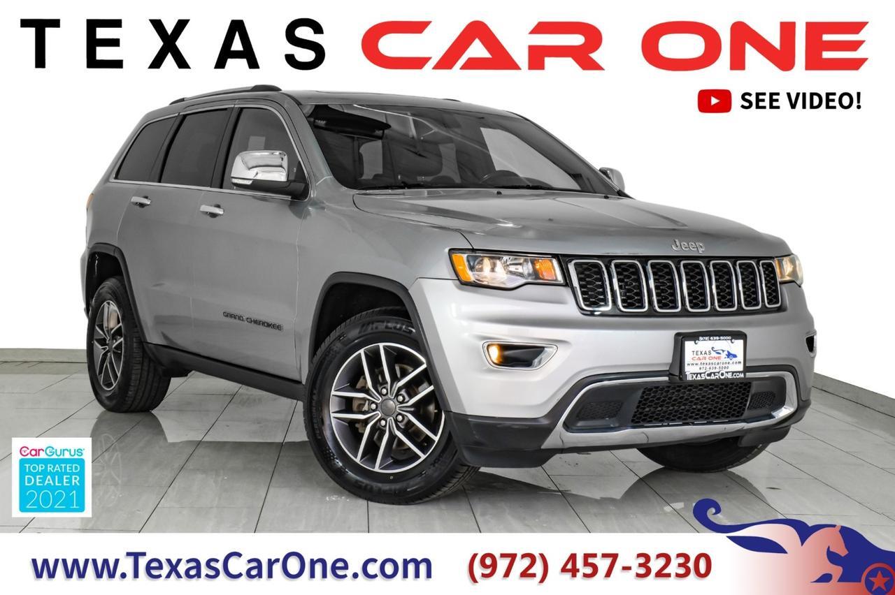 2020 Jeep Grand Cherokee LIMITED 4WD BLIND SPOT NAVIGATION SUNROOF LEATHER HEATED SEATS R