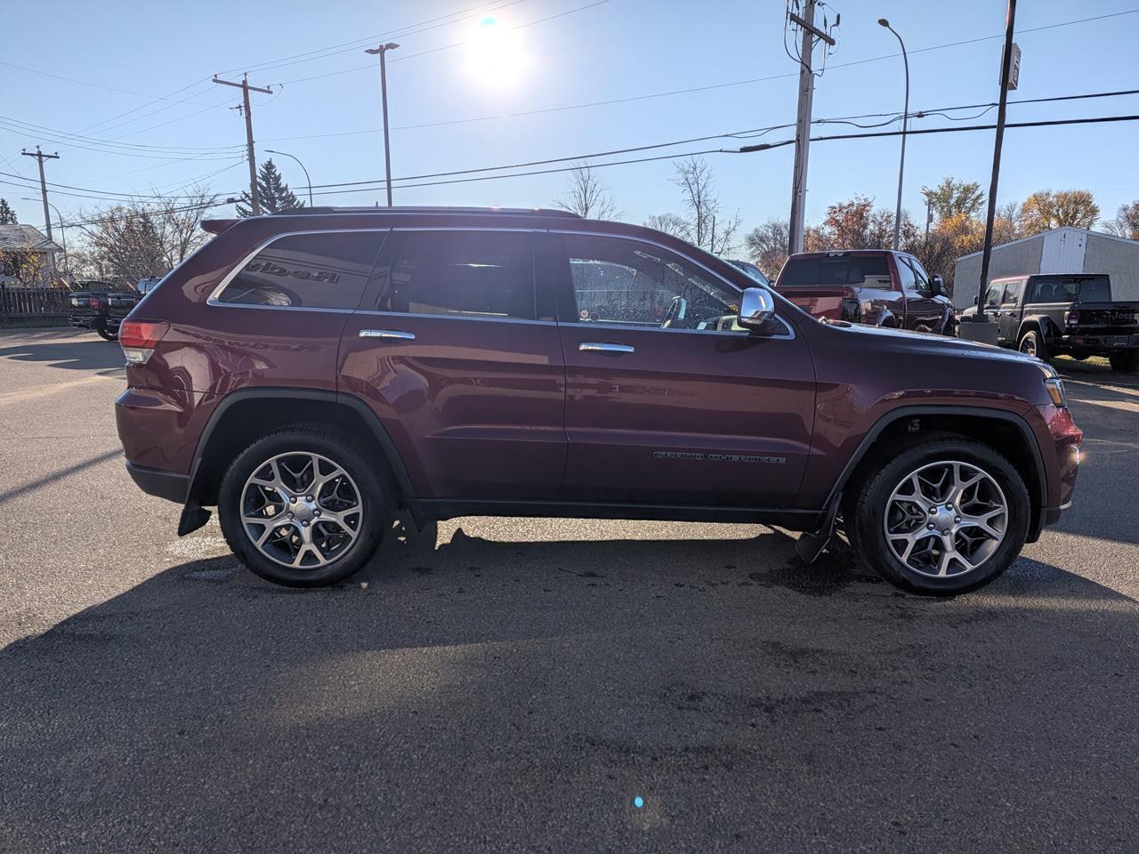2020 Jeep Grand Cherokee Limited 4x4 | V6 Pentastar | Nappa Leather Heated Vented Seats | NAV | Power Sunroof Redwater AB